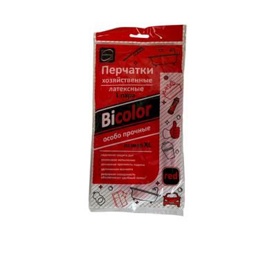 Перейти на страницу товара Перчатки резинов.BICOLOR XL