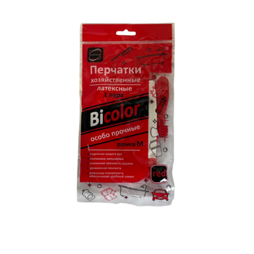 Перейти на страницу товара Перчатки резинов.BICOLOR М
