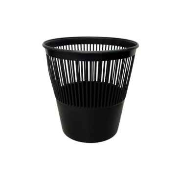 Корзина для мусора Staff  черная 9л арт 238254