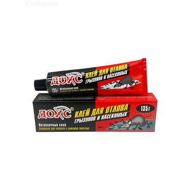 Клей ДОХС от грызунов 135гр (50кор)