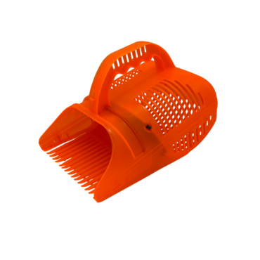 Ягодосборник ПЛАСТИК (плодосборник) с заслонкой 23х15х16см 