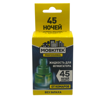 Жидкость для фумигатора от комаров MOSKITEK 45 ночей (24)