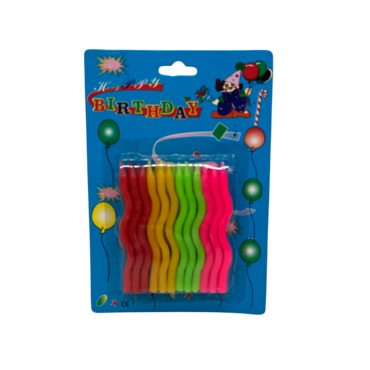 Свечи для торта Зигзаг  24шт