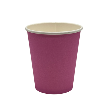 Стакан бум--250 мл РОЗОВЫЙ (50)(1000) КРЫШКИ ПОКРОВ