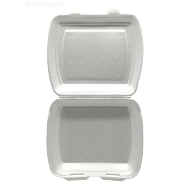 Ланч-БОКС   1-х секц. SLB-1 БЕЛЫЙ (100) 2-х замковые