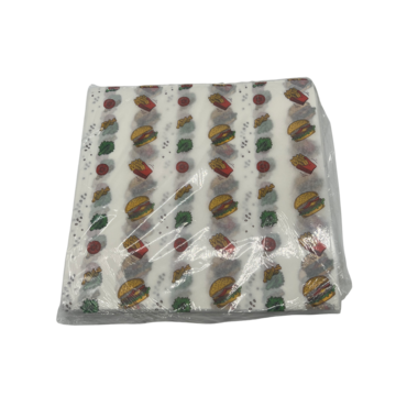 Бумага оберточная 305х305мм ГАМБУРГЕР парафин 500шт