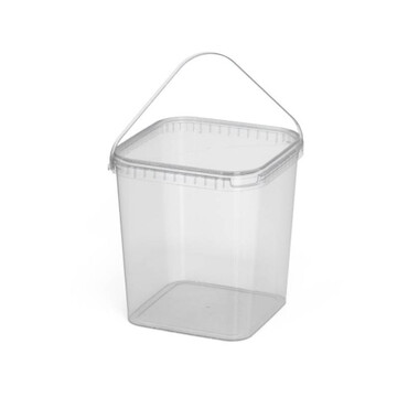 Ведро квадратн. 5,7 л (40шт)