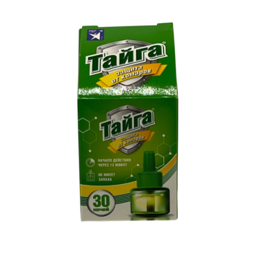 Жидкость для фумигатора от комаров ТАЙГА 30 ночей (кор 20)