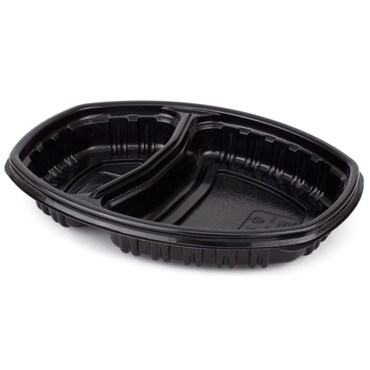 Контейнер СПК 257-2 ланч-бокс ДНО чер. (300)