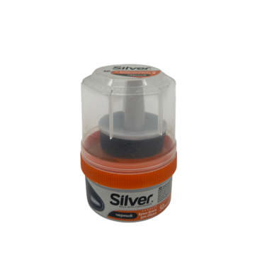 Крем-блеск SILVER Premium для обуви 50мл кор/черн. (12в уп)