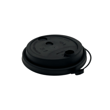 Крышка D=90 ПОКРОВ ЧЁРНАЯ СО СЪЕМНЫМ ПИТЕЙНИКОМ.(50)(1000)