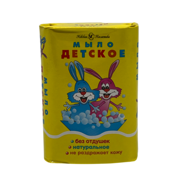 Мыло туал. Детское Невская косметика 90г ЗАЙЧИК (72)