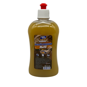 Мыло хоз. жидкое CleanRoom 0.5л / 20кор