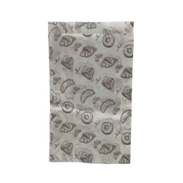 Пакет бум. под ВЫПЕЧКУ 250х140х60  (100/2500) Рис (Авиора)