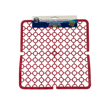 Решетка в раковину пластм. цветная