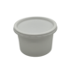 Сметанник+крышка 250мл Белый D95  (450) С КРЫШКОЙ