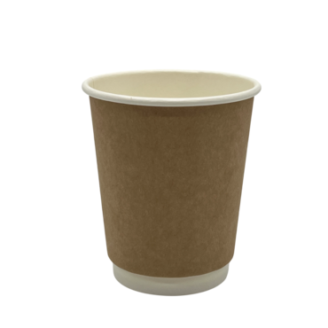 Стакан бум--250 мл КРАФТ 2х-сл   (25шт/уп)(500кор) 