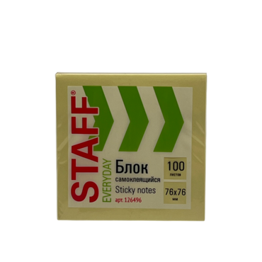 Стикер 76*76 АТТАШЕ 100л