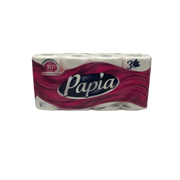 ТБ Папия (Papia) 3слоя 8рул. (7уп)