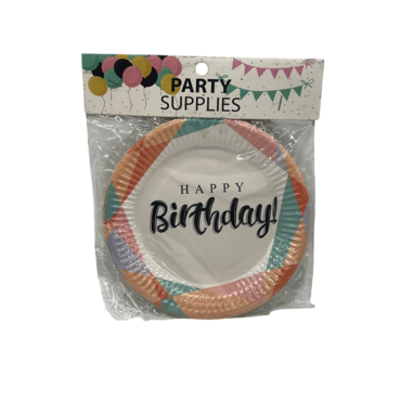 Тарелка бум.  