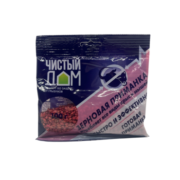 Чистый дом ЗЕРНО 100гр (в кор 50)