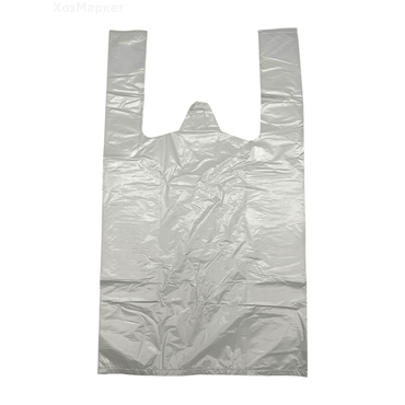 Маечка  цвет. НОВАЯ (ПЛОТНАЯ) (80) 24х41 ПРОЗРАЧНАЯ