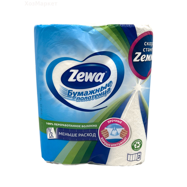 Полотенца ZEWA   (2 рол) (12 уп)