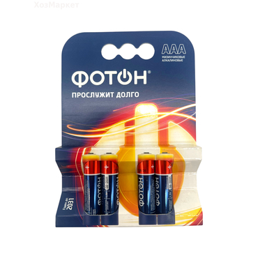 Батарейки алкалин ААА R3 Фотон (4)(40шт)