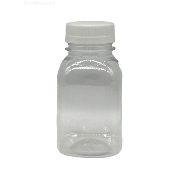 Бутылка(38) 0,2л КВАДРАТ с широким горлом (200 шт)  