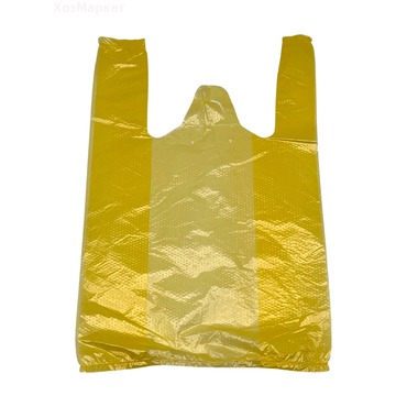 Маечка  цвет. МИНИ 18х30 ЖЕЛТАЯ (100)(5000)