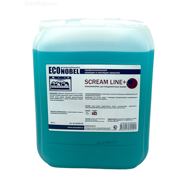 Средство для посуд.машин Эконобиль Ополаскиватель SCREAM LINE+ 5л